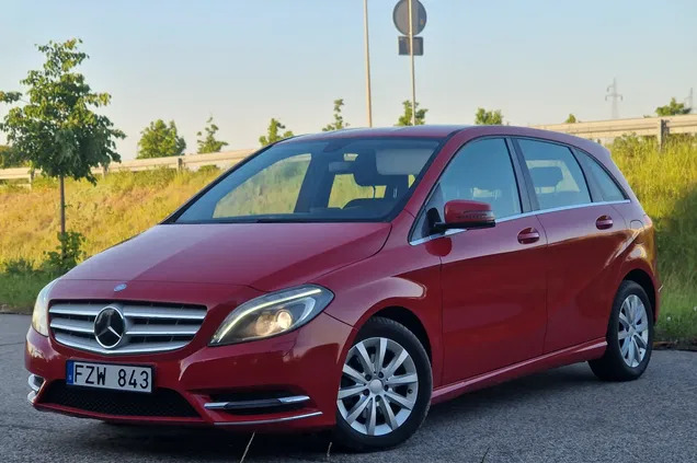 mercedes benz Mercedes-Benz Klasa B cena 35900 przebieg: 279821, rok produkcji 2013 z Orzesze